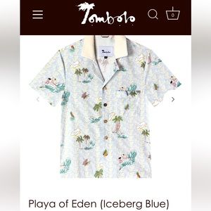 Tombolo Hawaiian Shirt - size L